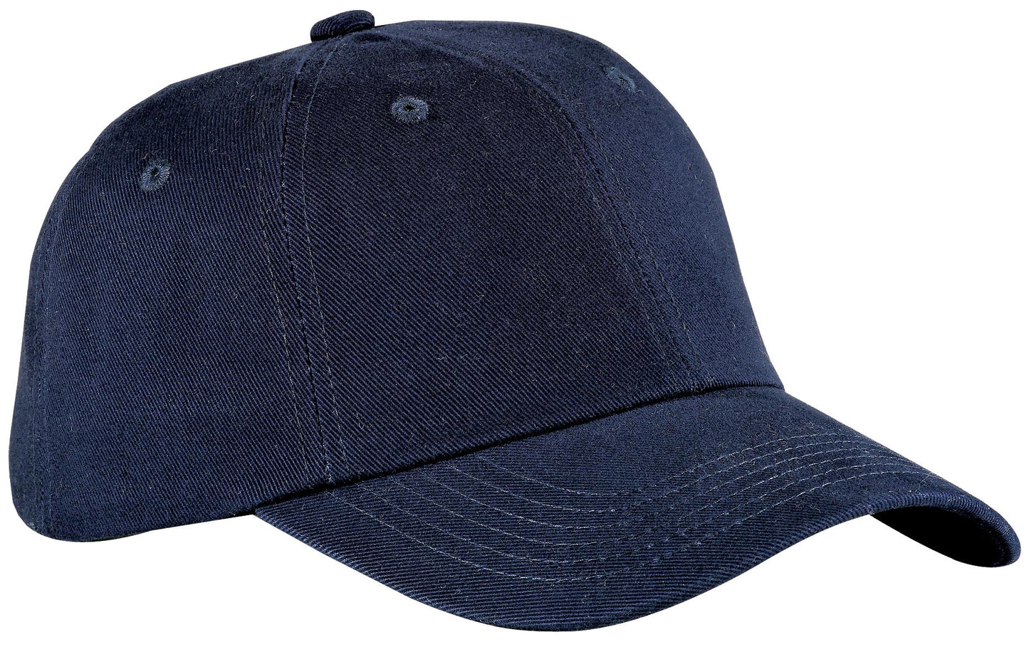 Port Authority Unstructured Brushed Twill Cap BTU Navy