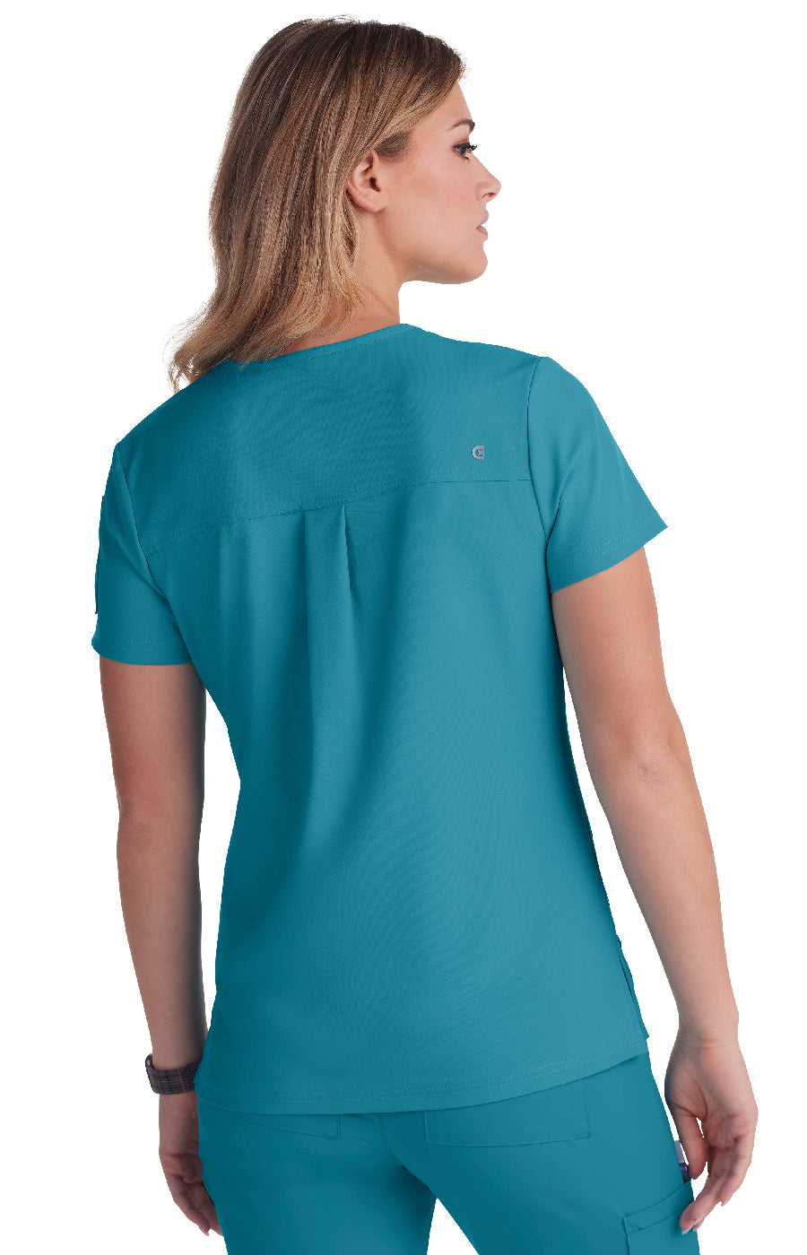 Cureology C101 Cardi Top Teal