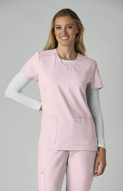 Koi Cureology C101 Cardi Top Pretty Pink