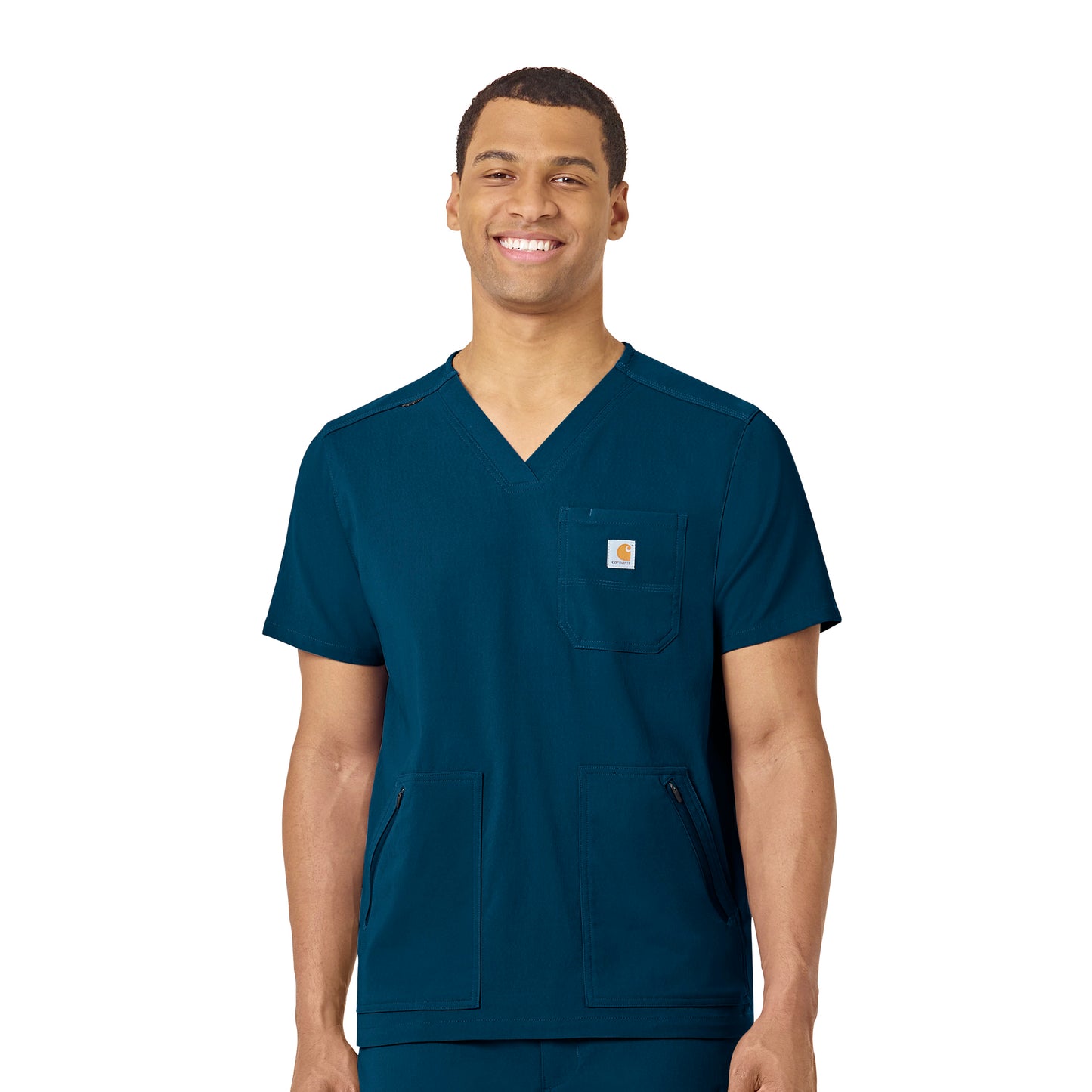 Rugged Flex Peak C15037 Men's 5-Pocket V-Neck Scrub Top