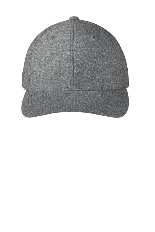 Port Authority Flexfit 110 Performance Snapback Cap C301 Heather Grey