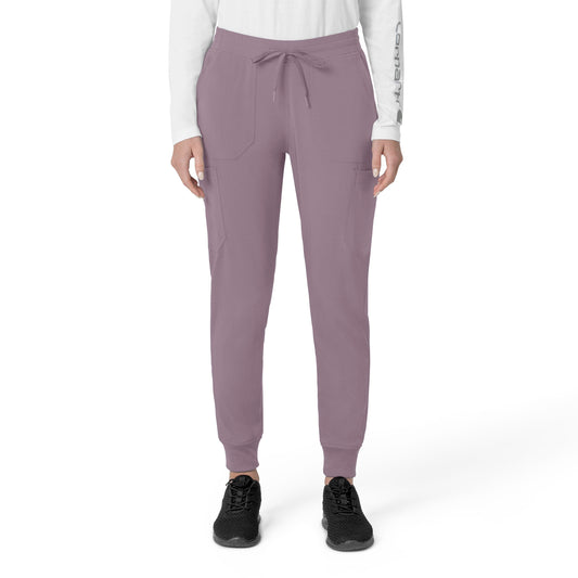 Force Cross-Flex C53110 Cargo Jogger Scrub Pants Lavender Mist Model Image Front | Carhartt