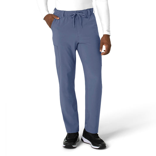 Force Cross-Flex C56410 Men's Straight Leg Scrub Pants Riverside Model Image Front | Carhartt