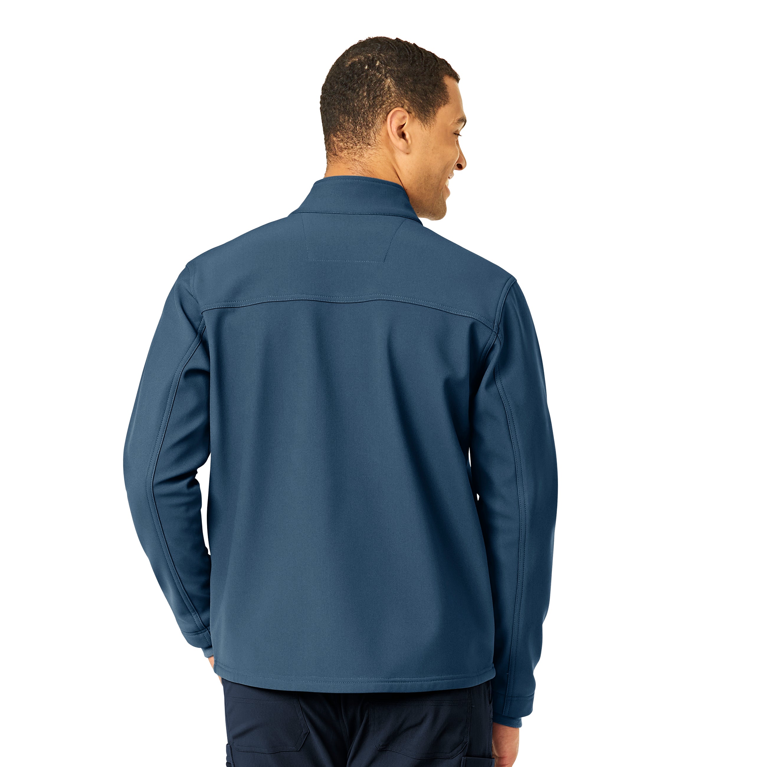 Carhartt Rugged Flex C80023 Men's Bonded Fleece Jacket Storm Blue