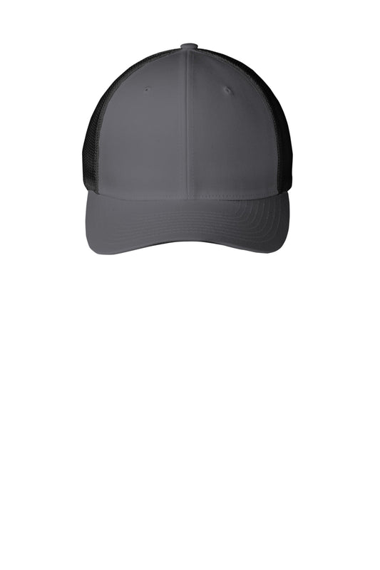Port Authority Flexfit Mesh Back Cap C812 Graphite/ Black