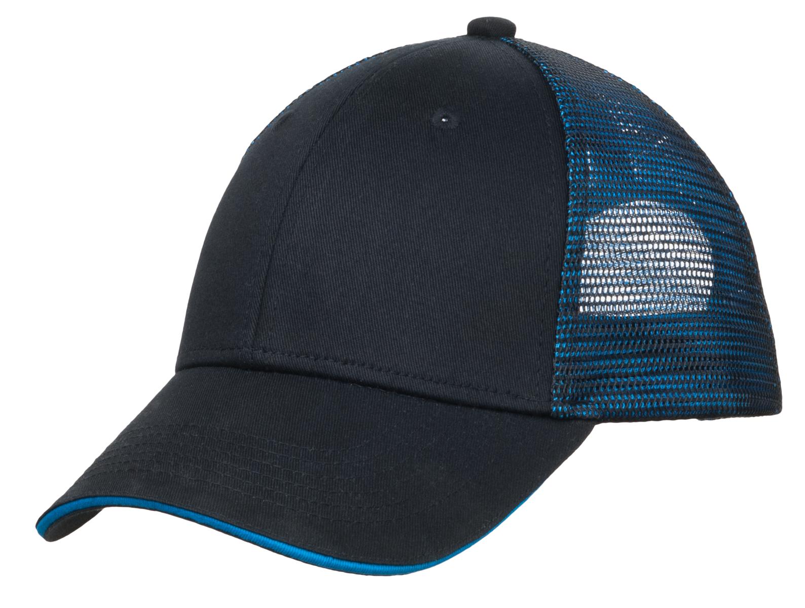 Port Authority Double Mesh Snapback Sandwich Bill Cap C818