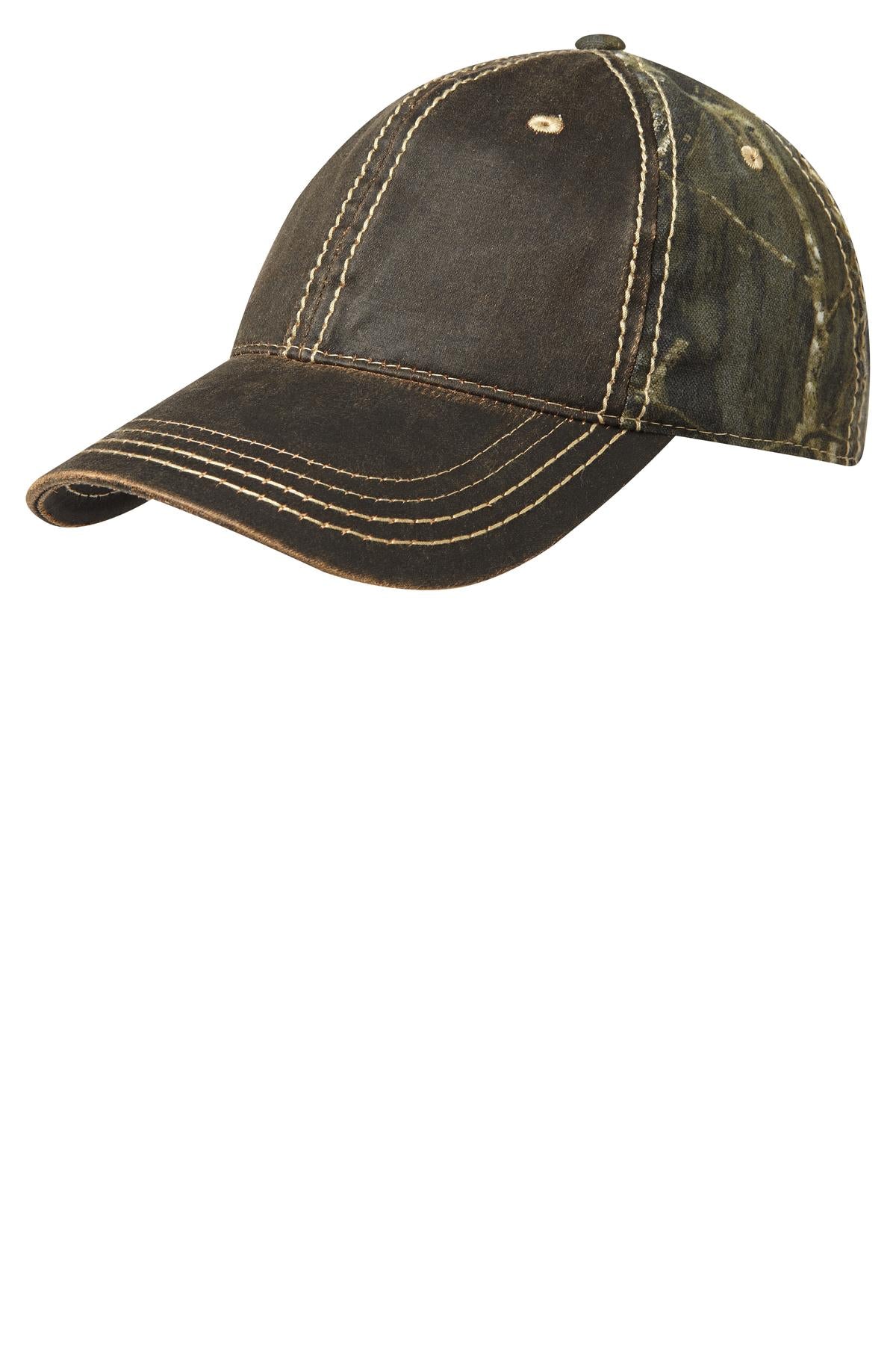 Port Authority Pigment Print Camouflage Cap C819 Mossy Oak New Break-Up