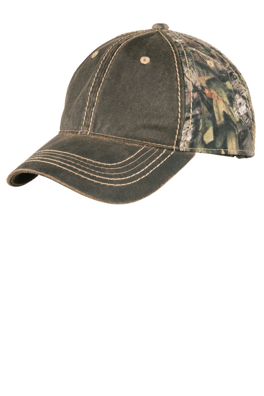 Port Authority Pigment Print Camouflage Cap C819 Mossy Oak Break-Up Country