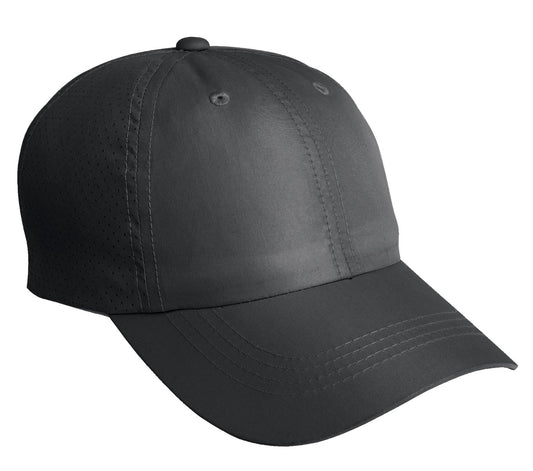 Port Authority Perforated Cap C821 Black