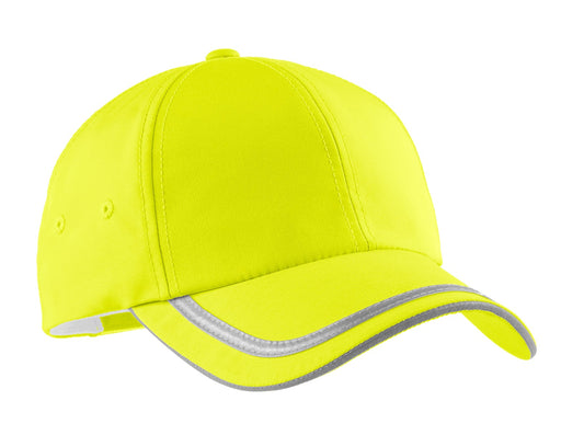 Port Authority Enhanced Visibility Cap C836 Safety  Yellow