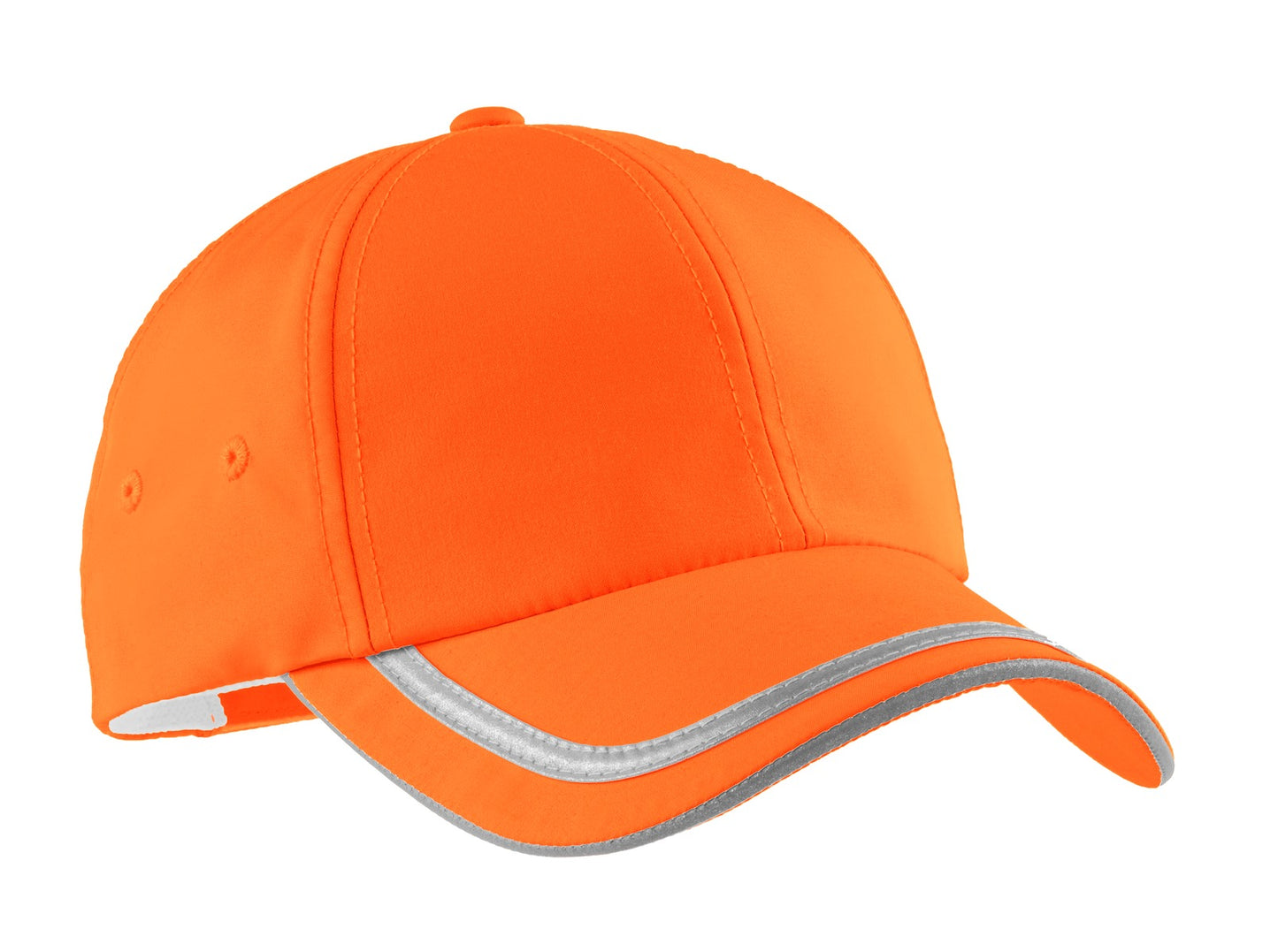 Port Authority Enhanced Visibility Cap.  C836 Safety  Orange