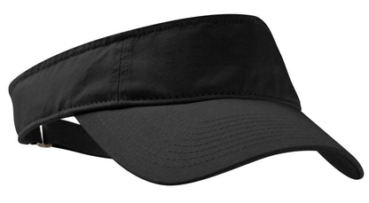 Port Authority Enzyme Wash Fashion Visor C840 Black