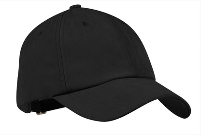 Port Authority Sueded Cap C850 Black