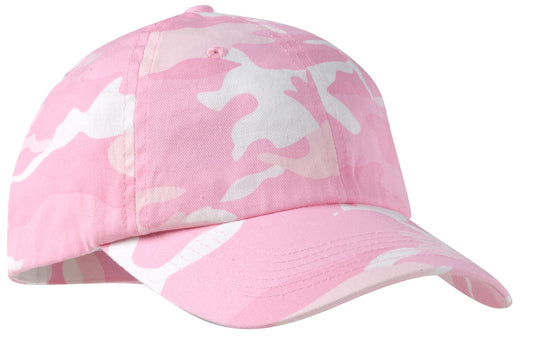Port Authority Camouflage Cap C851 Pink Camo