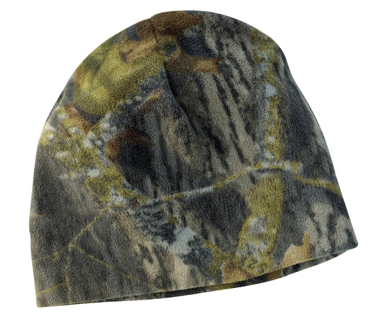 Port Authority Camouflage Fleece Beanie C901 Mossy Oak New Break-Up