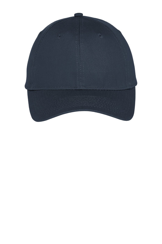 Port Authority Six-Panel Unstructured Twill Cap C914 True Navy