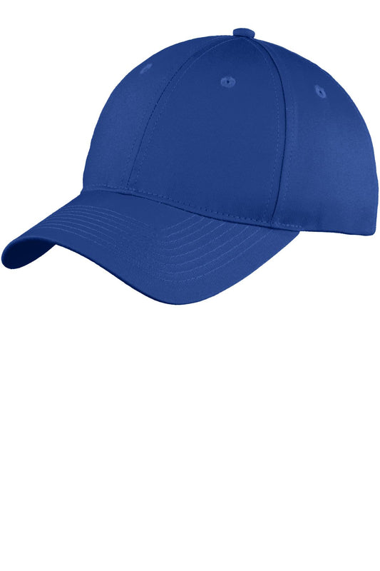 Port Authority Youth Six-Panel Unstructured Twill Cap YC914 Royal