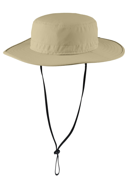 Port Authority Outdoor Wide-Brim Hat C920 Stone