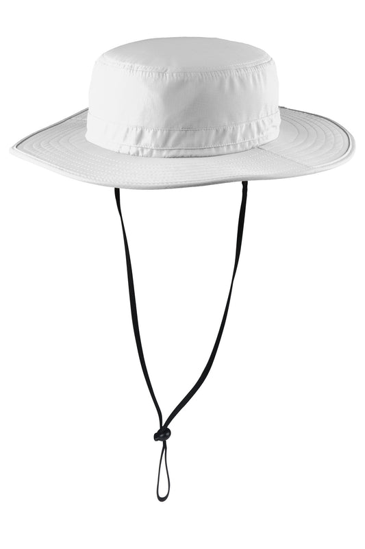 Port Authority Outdoor Wide-Brim Hat C920 White