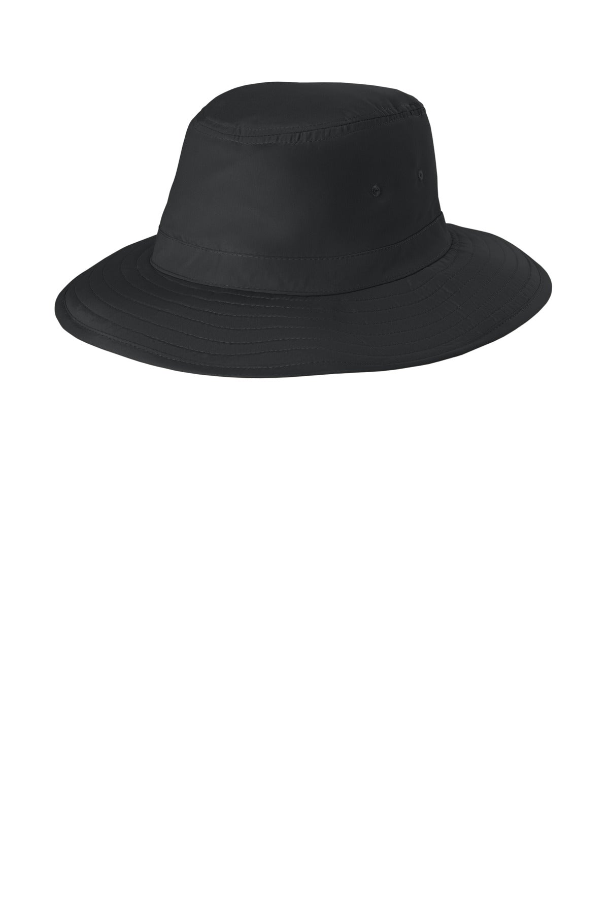 Port Authority Lifestyle Brim Hat C921 Black