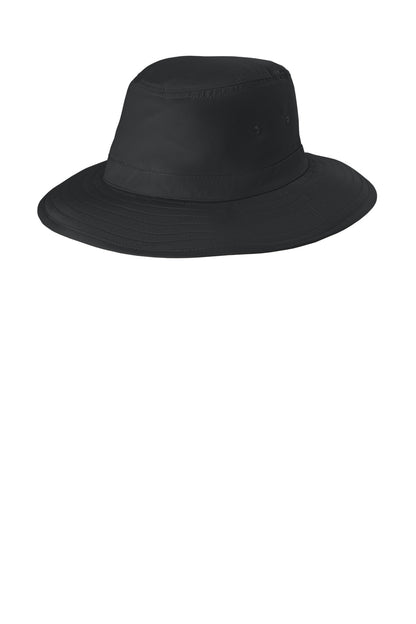 Port Authority Lifestyle Brim Hat C921 Black