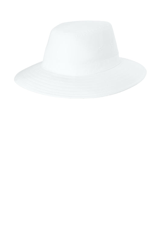 Port Authority Lifestyle Brim Hat C921 White