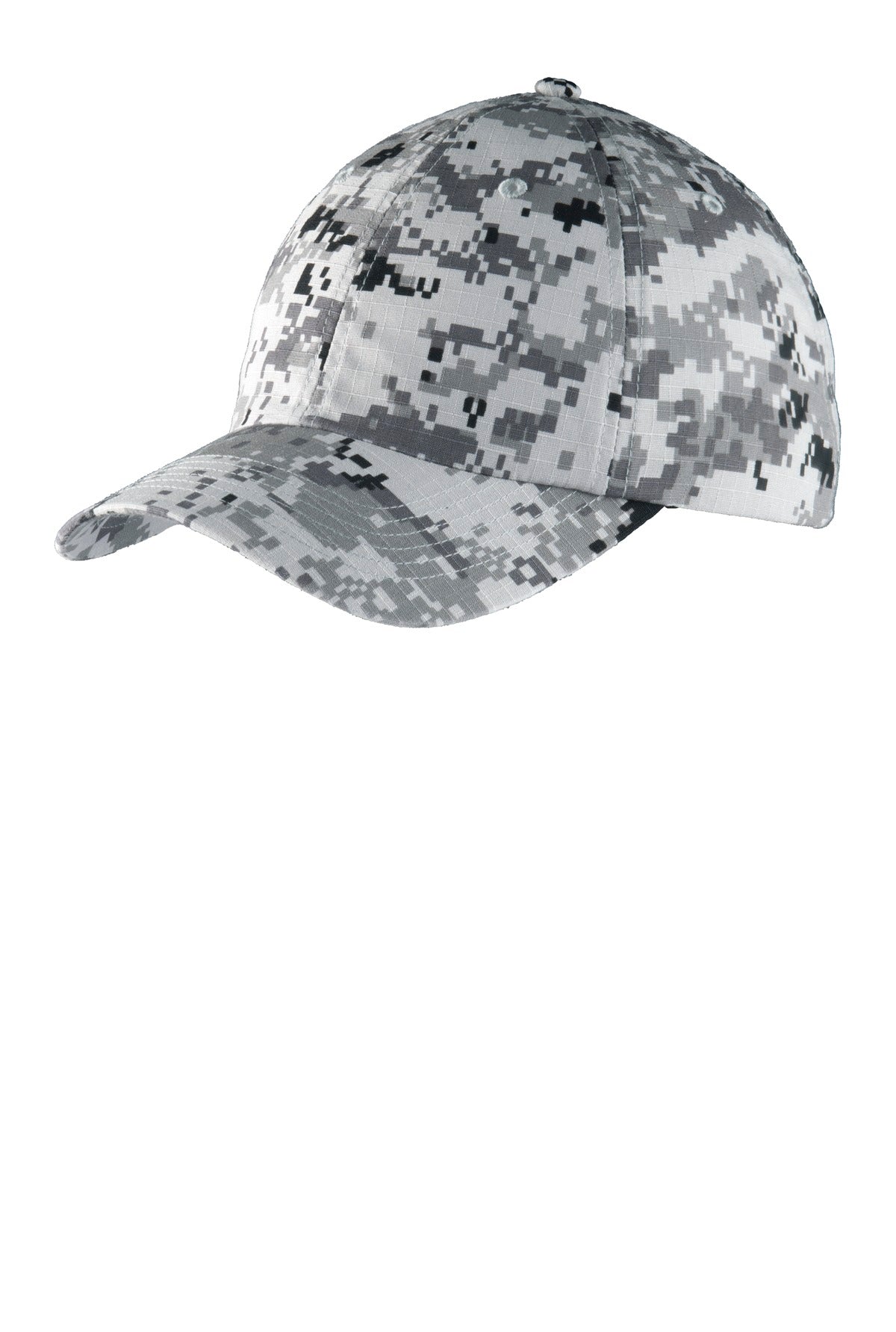 Port Authority Digital Ripstop Camouflage Cap C925 Grey Camo