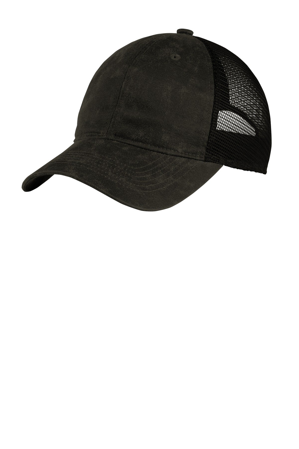 Port Authority Pigment Print Mesh Back Cap C927 Black