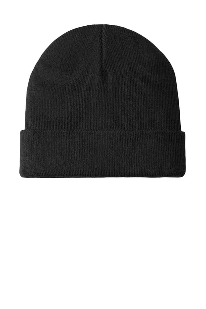 Port Authority Knit Cuff Beanie C939 Black