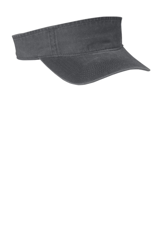 Port Authority Beach Wash Visor C944 Coal