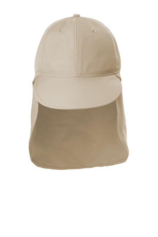 Port Authority Outdoor UV Sun Shade Cap C949 Stone