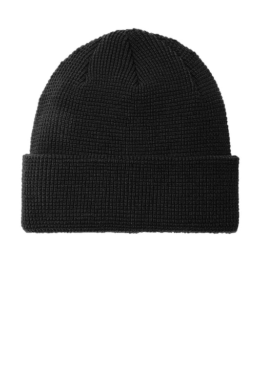 Port Authority Thermal Knit Cuffed Beanie C955 Deep Black