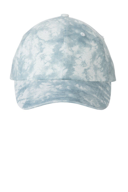 Port Authority Tie-Dye Cap C961 Light Blue
