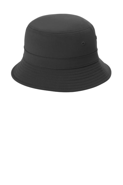 Port Authority Poly Bucket Hat C980 Black