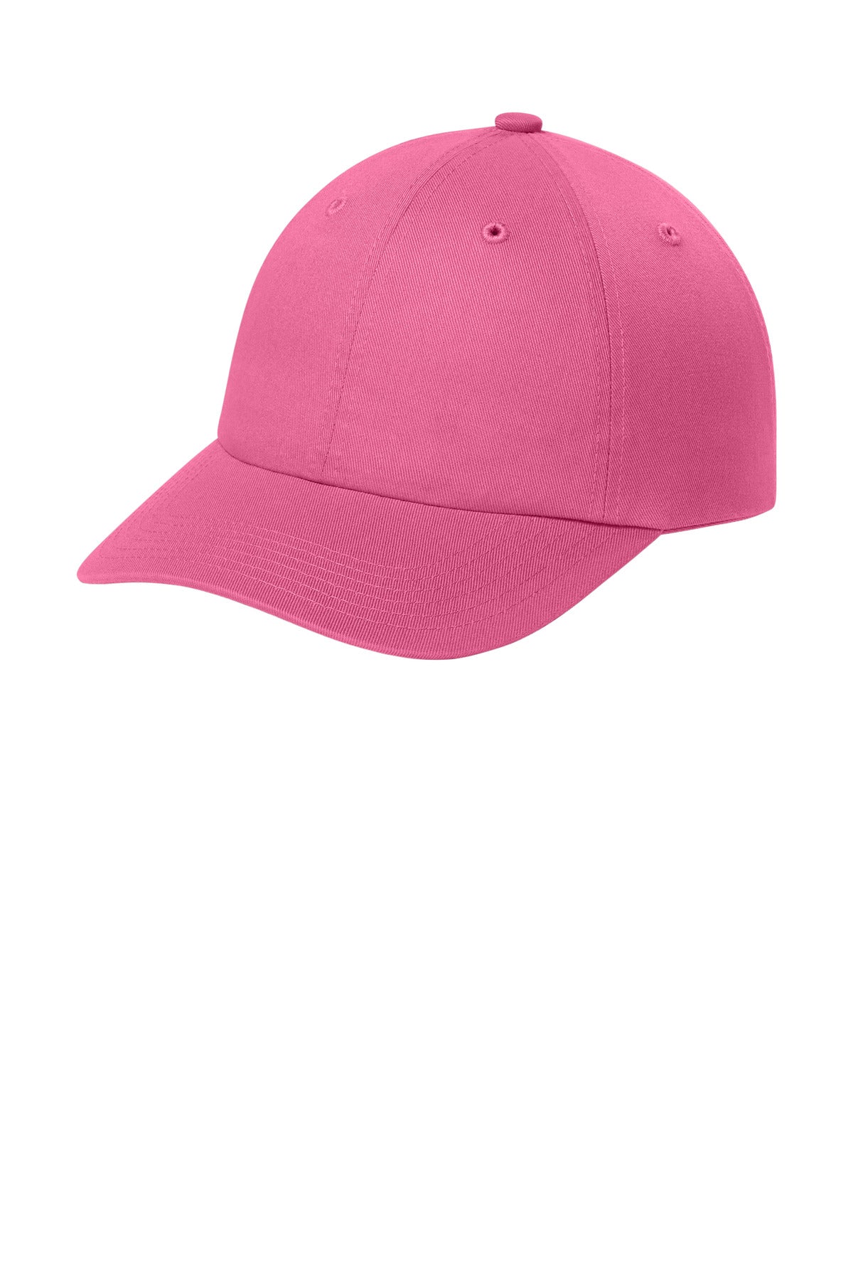 Port Authority Wearever Unstructured Twill Snapback Cap C992 Awareness Pink