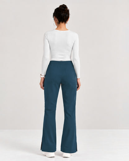 Foundry Women's 2005 Jasmine 5 Pocket Mini Flare Cargo Pant Caribbean