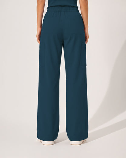Foundry Women's 2205 Sierra 5 Pocket Wide Leg Pant Caribbean