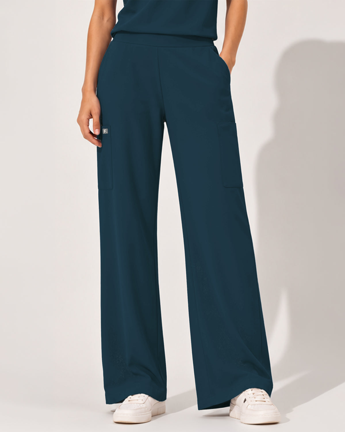 Foundry Women's 2205 Sierra 5 Pocket Wide Leg Pant Caribbean