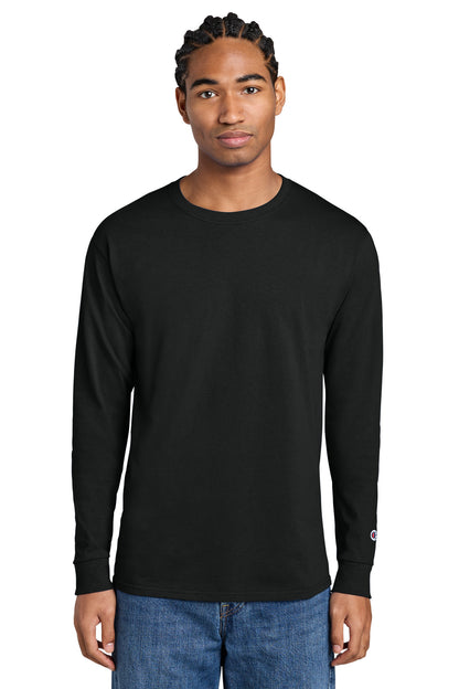 Champion Jersey Long Sleeve Tee CC8C Black