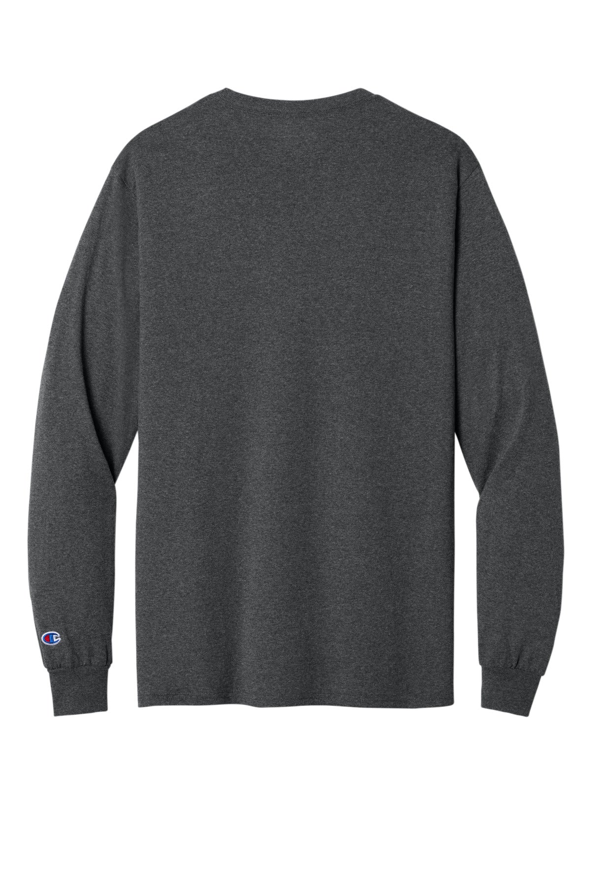 Champion Heritage 52-Oz Jersey Long Sleeve Tee CC8C Charcoal Heather