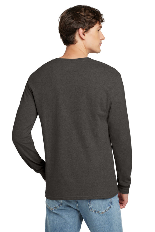 Champion Heritage 52-Oz Jersey Long Sleeve Tee CC8C Charcoal Heather