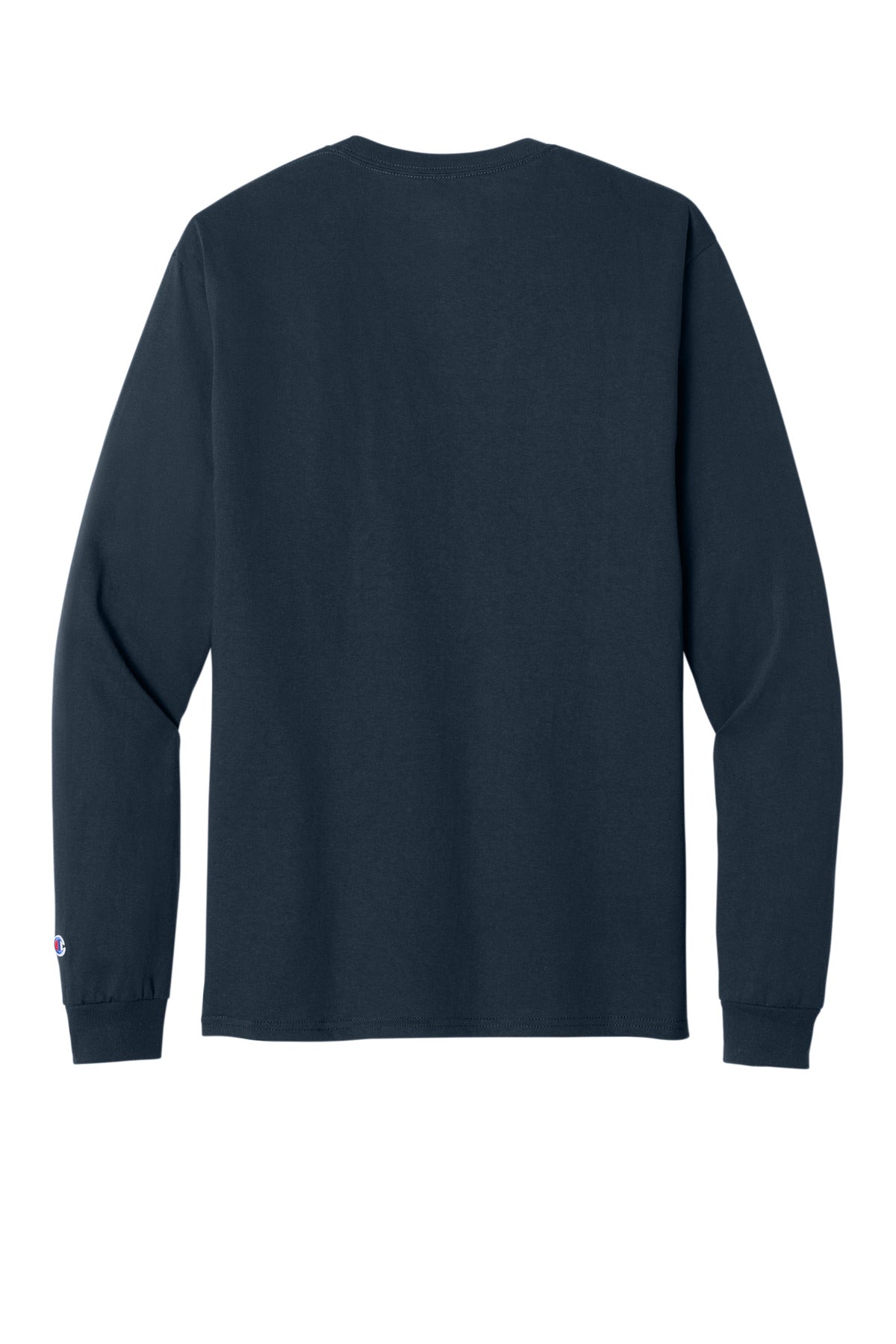 Champion Heritage 52-Oz Jersey Long Sleeve Tee CC8C Navy