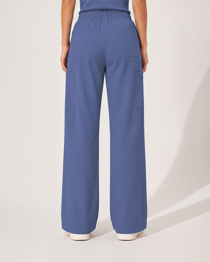 Foundry Women's 2205 Sierra 5 Pocket Wide Leg Pant Ceil Blue