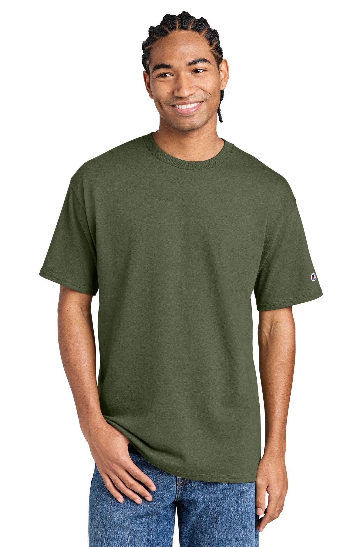 Champion Jersey Short Sleeve Tee CH1000 Fresh Olive
