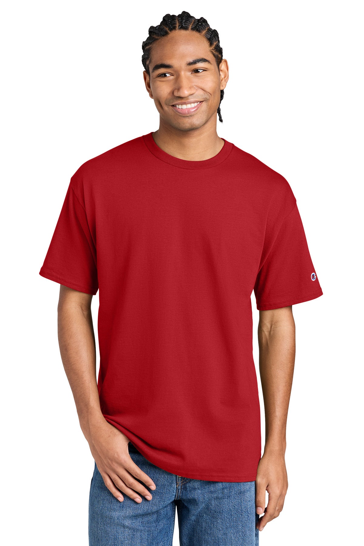 Champion Jersey Short Sleeve Tee CH1000 Red