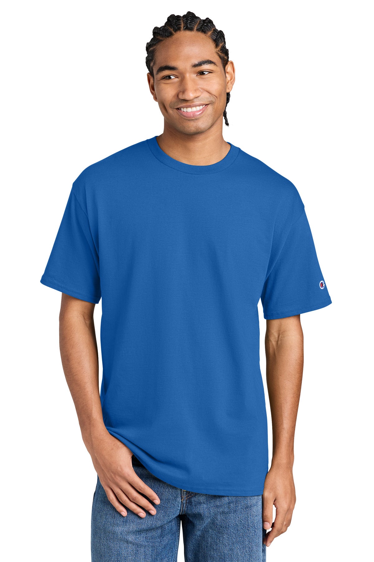 Champion Jersey Short Sleeve Tee CH1000 Royal Blue
