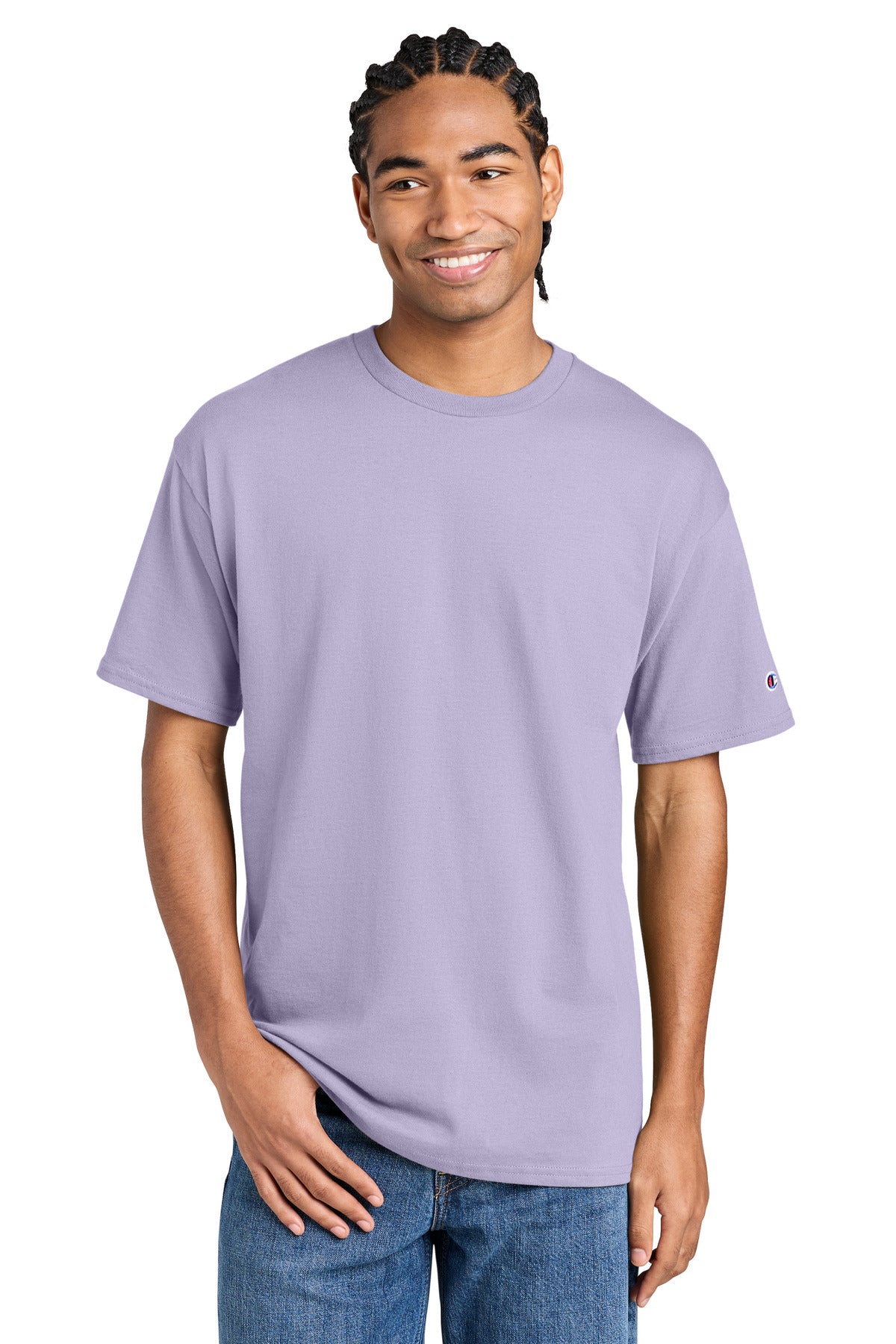 Champion Jersey Short Sleeve Tee CH1000 Urban Lilac