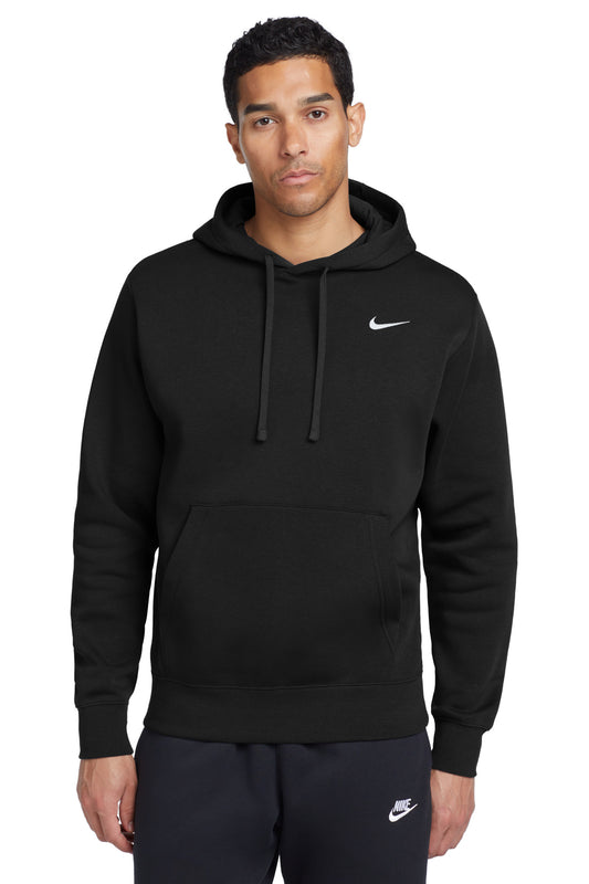 Nike Club Fleece Pullover Hoodie CJ1611 Black