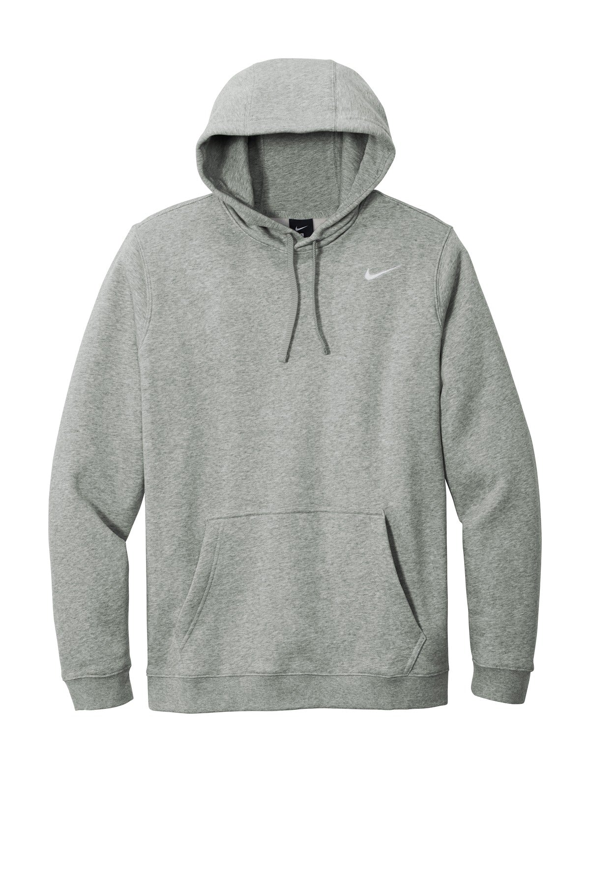 Nike Club Fleece Pullover Hoodie CJ1611 Dark Grey Heather