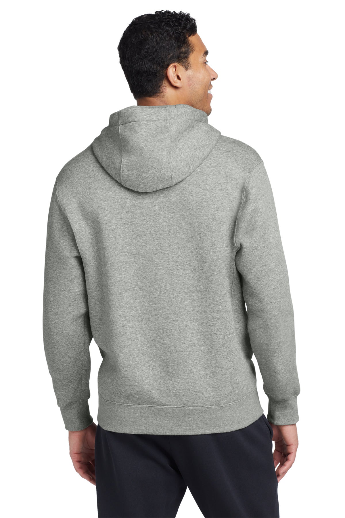 Nike Club Fleece Pullover Hoodie CJ1611 Dark Grey Heather